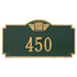 Monogram Estate Wall Address Plaque