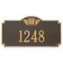 Monogram Estate Wall Address Plaque