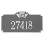 Monogram Estate Wall Address Plaque