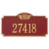 Monogram Estate Wall Address Plaque