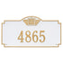 Monogram Estate Wall Address Plaque