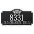 Monogram Estate Wall Address Plaque