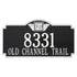 Monogram Estate Wall Address Plaque