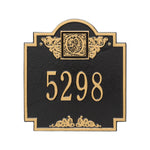 Monogram Standard Wall Address Plaque