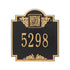 Monogram Standard Wall Address Plaque