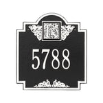 Monogram Standard Wall Address Plaque
