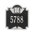 Monogram Standard Wall Address Plaque