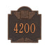 Monogram Standard Wall Address Plaque