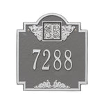 Monogram Standard Wall Address Plaque
