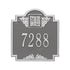 Monogram Standard Wall Address Plaque