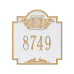 Monogram Standard Wall Address Plaque