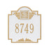 Monogram Standard Wall Address Plaque