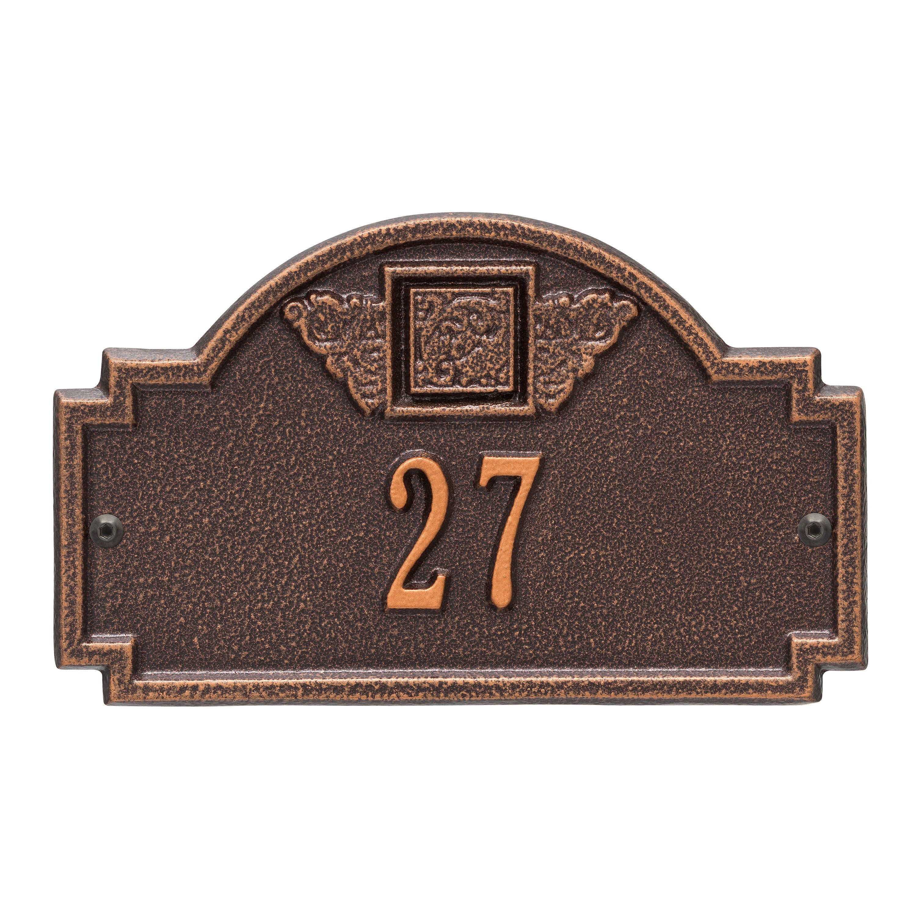 Monogram Petite Wall Address Plaque