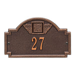 Monogram Petite Wall Address Plaque