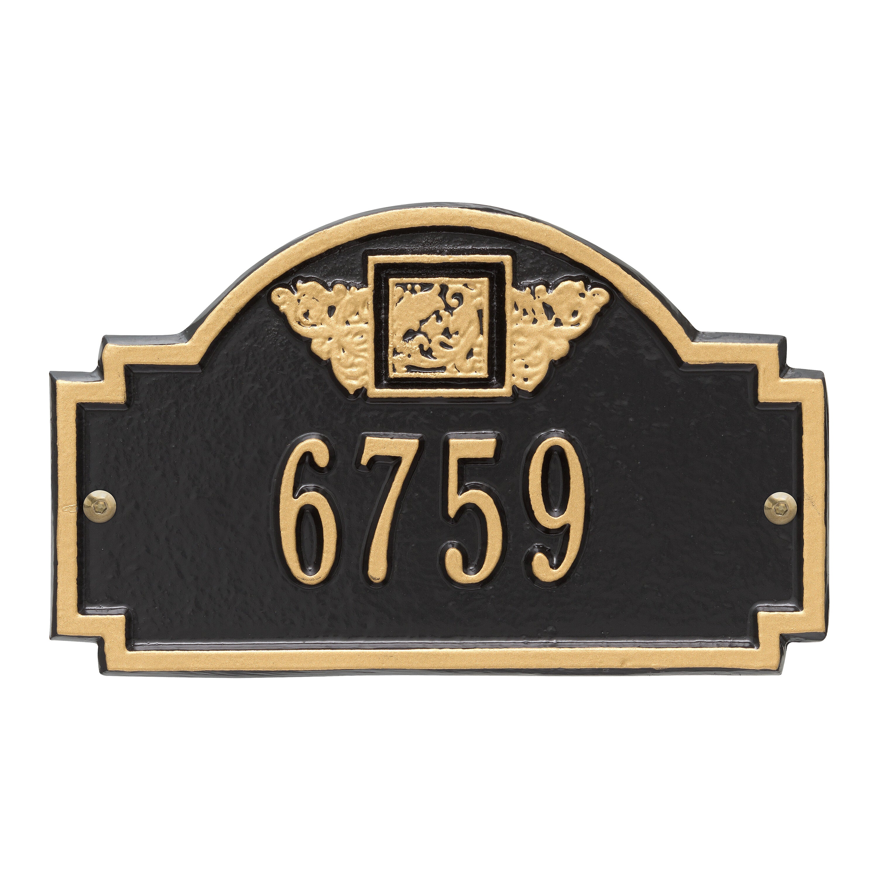 Monogram Petite Wall Address Plaque