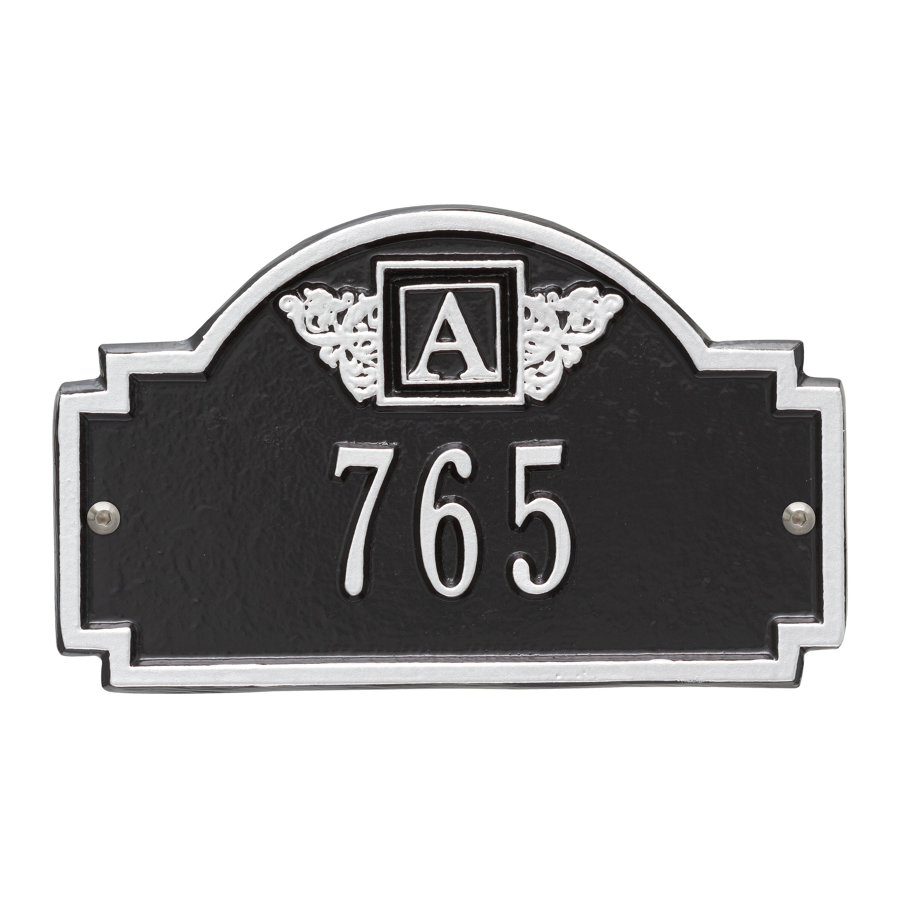 Monogram Petite Wall Address Plaque