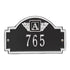 Monogram Petite Wall Address Plaque