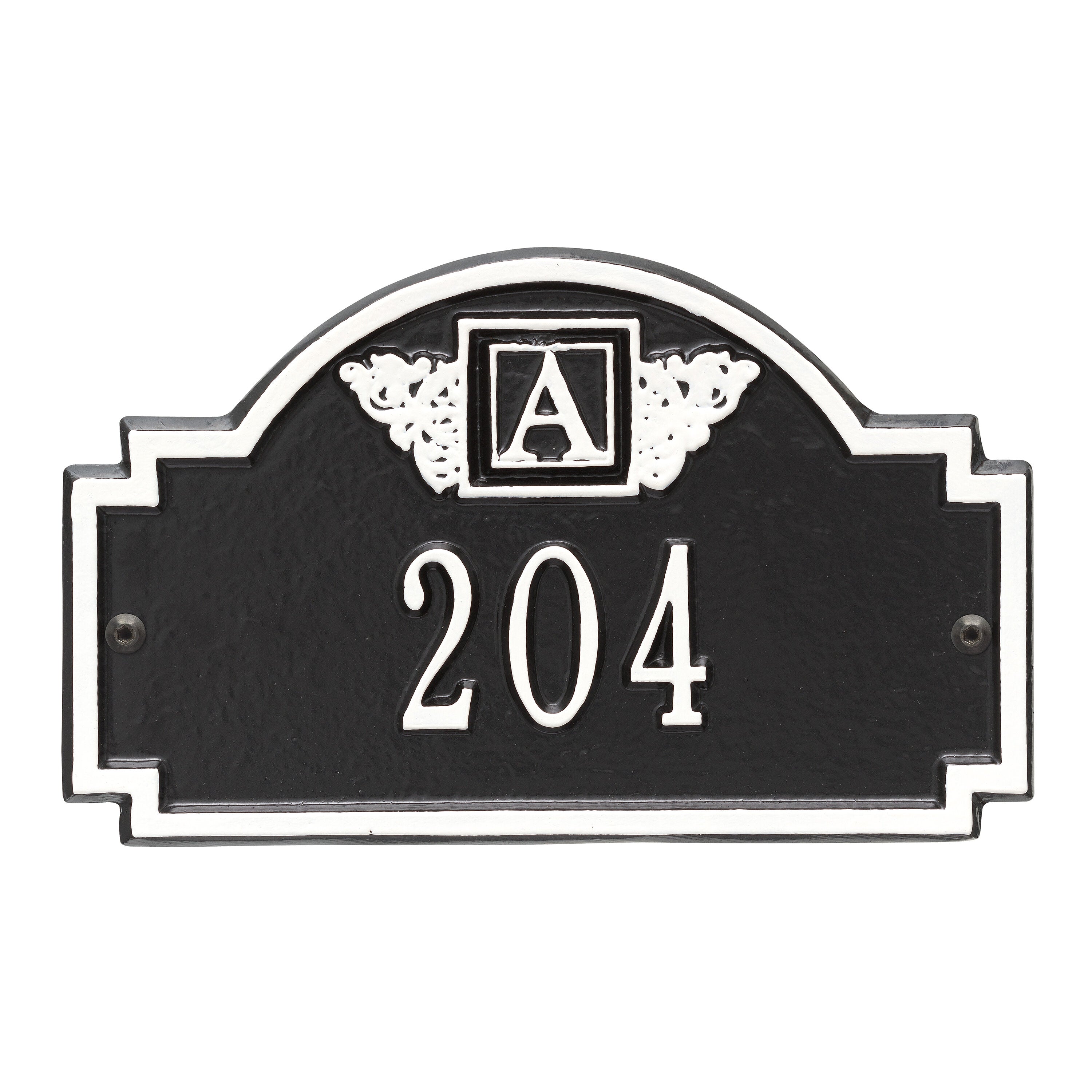 Monogram Petite Wall Address Plaque