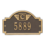 Monogram Petite Wall Address Plaque