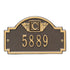 Monogram Petite Wall Address Plaque