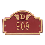 Monogram Petite Wall Address Plaque