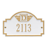 Monogram Petite Wall Address Plaque