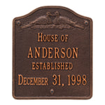 Dove Wall Wedding or Anniversary Plaque