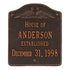 Dove Wall Wedding or Anniversary Plaque