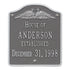 Dove Wall Wedding or Anniversary Plaque