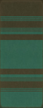 Pattern 50 - Organic Stripes Black And Teal