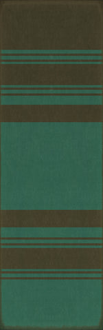 Pattern 50 - Organic Stripes Black And Teal