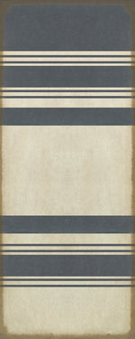 Pattern 50 - Organic Stripes Blue And White