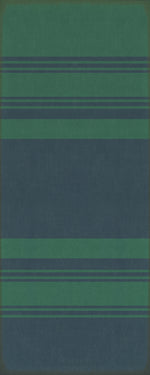 Pattern 50 - Organic Stripes Teal And Blue
