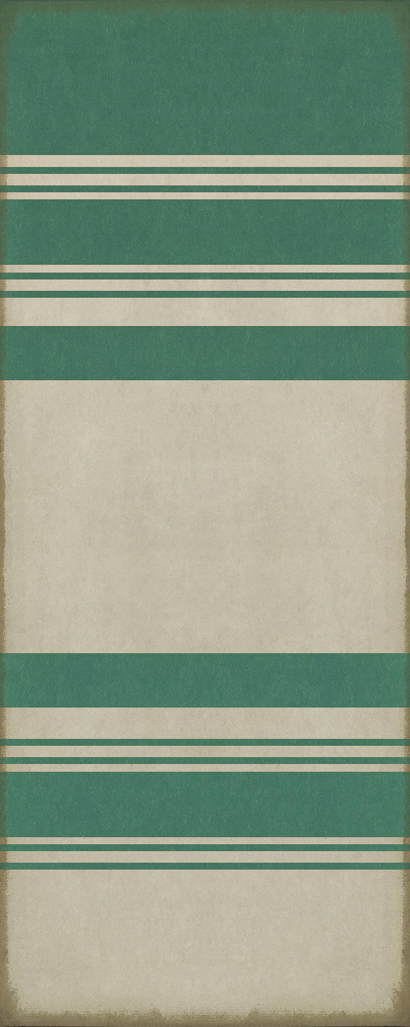 Pattern 50 - Organic Stripes Teal And White