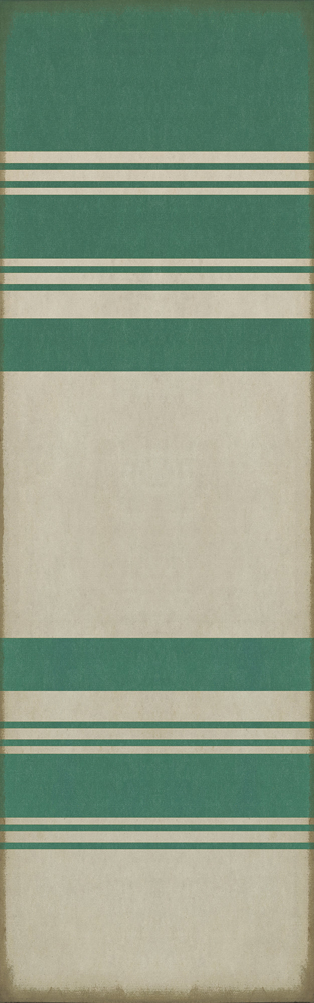 Pattern 50 - Organic Stripes Teal And White