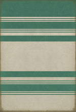 Pattern 50 - Organic Stripes Teal And White