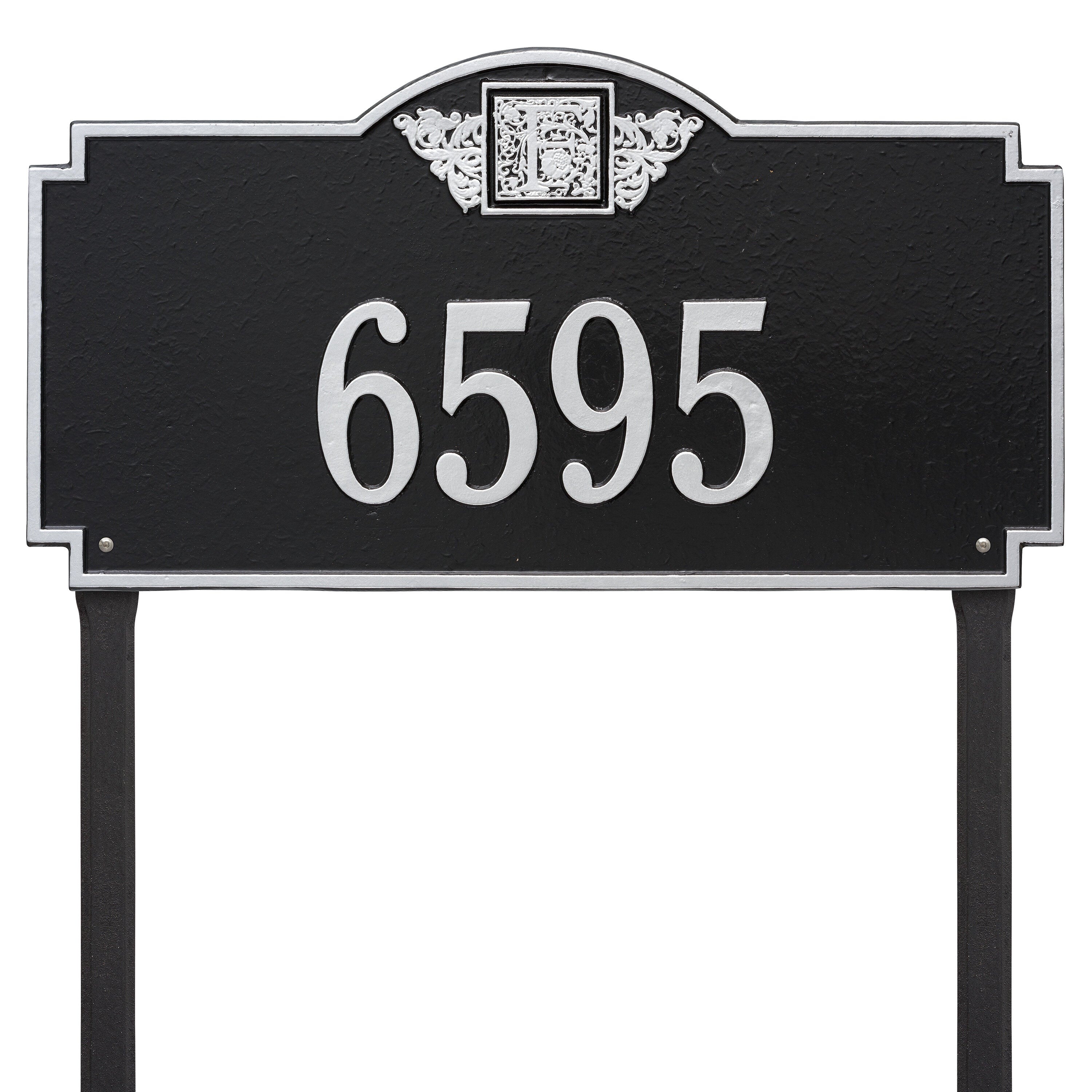 Monogram Estate Lawn Address Plaque
