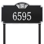 Monogram Estate Lawn Address Plaque