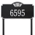 Monogram Estate Lawn Address Plaque