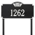 Monogram Estate Lawn Address Plaque