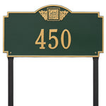 Monogram Estate Lawn Address Plaque
