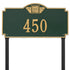 Monogram Estate Lawn Address Plaque