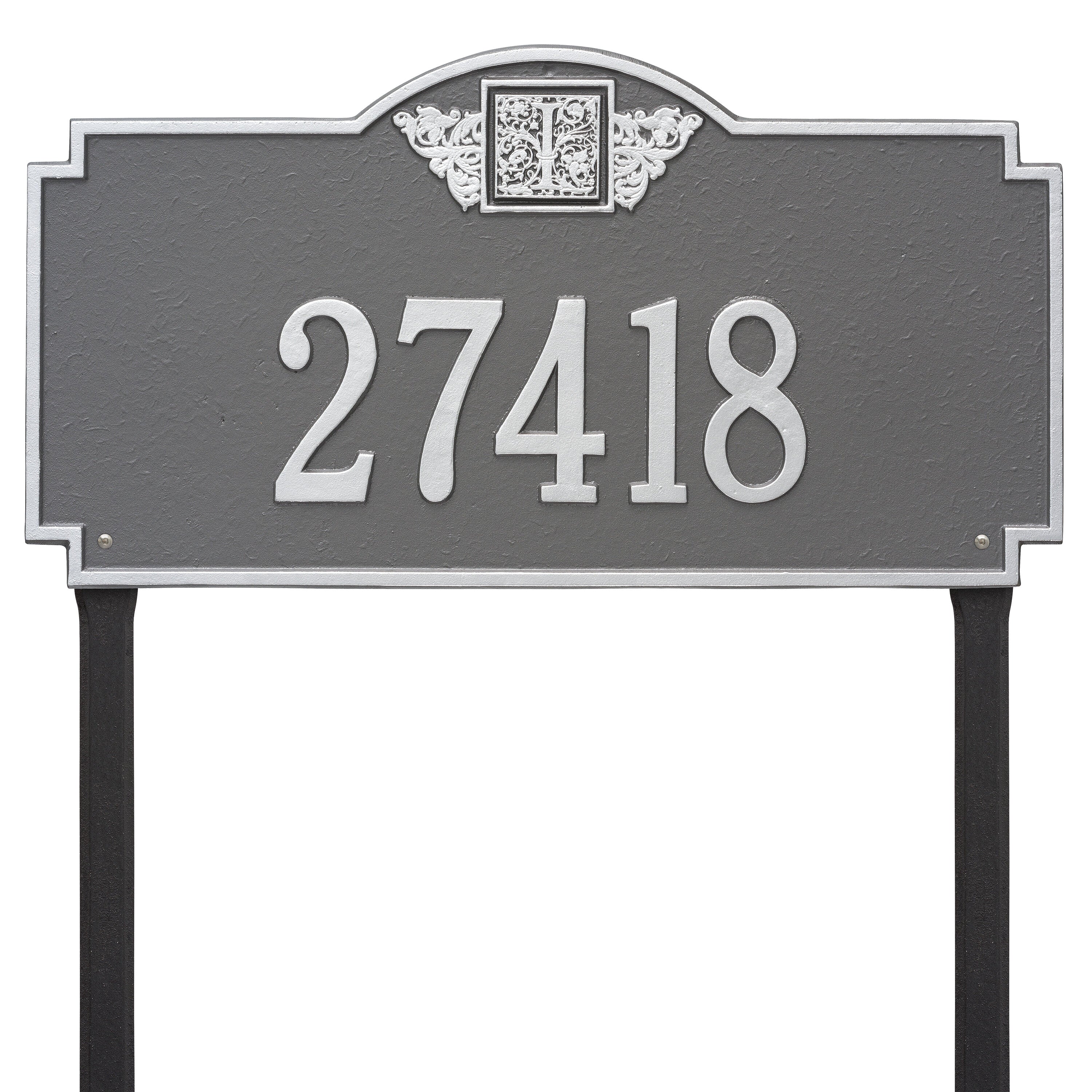 Monogram Estate Lawn Address Plaque
