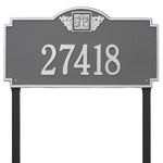 Monogram Estate Lawn Address Plaque