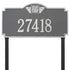 Monogram Estate Lawn Address Plaque