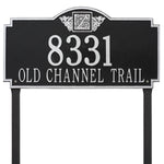 Monogram Estate Lawn Address Plaque