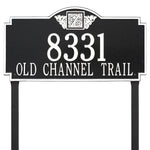 Monogram Estate Lawn Address Plaque