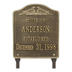 Dove Lawn Wedding or Anniversary Plaque