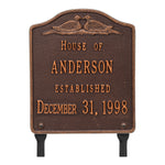 Dove Lawn Wedding or Anniversary Plaque