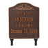 Dove Lawn Wedding or Anniversary Plaque